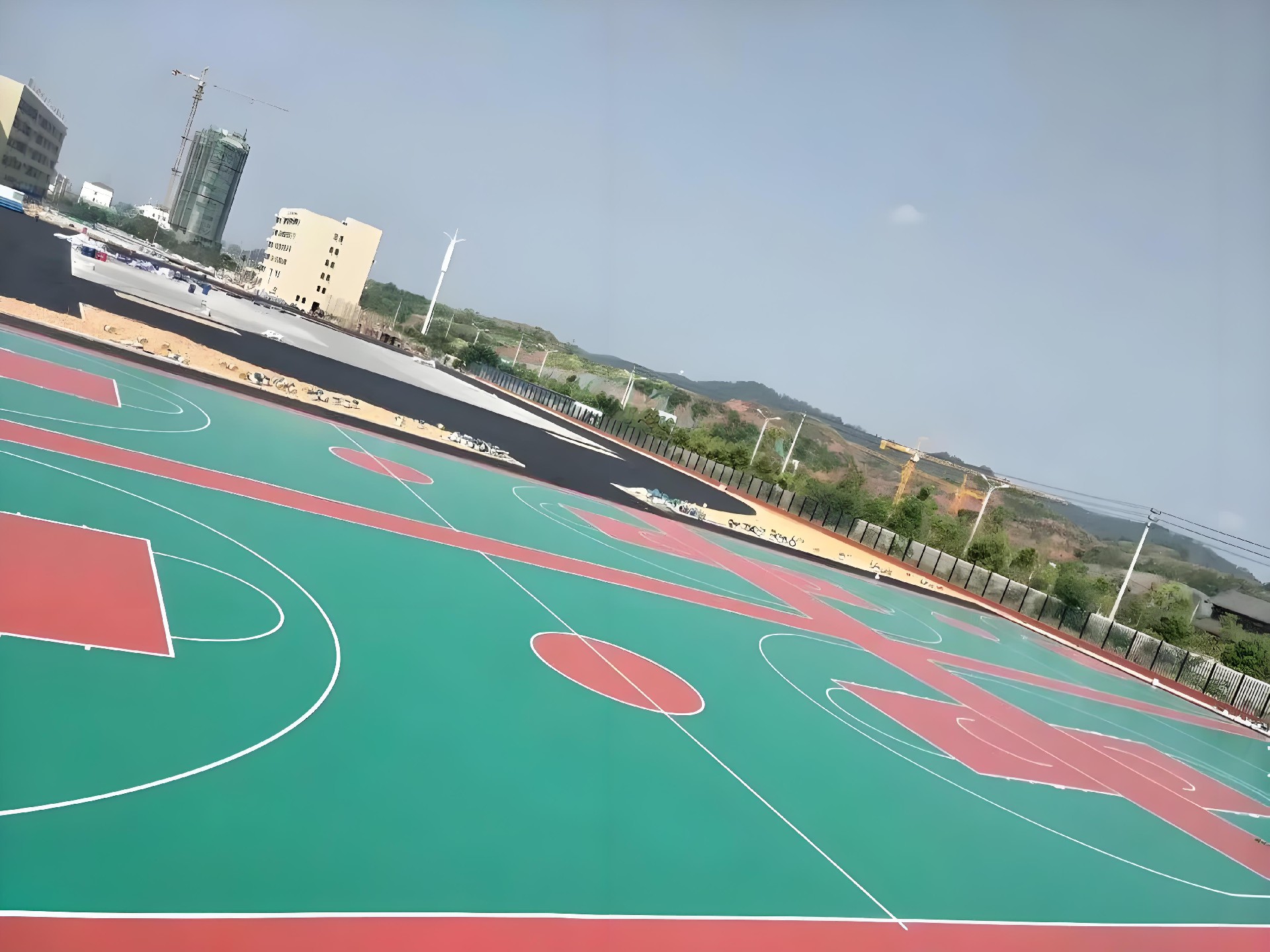 硅PU網(wǎng)球場(chǎng) 硅PU網(wǎng)球場(chǎng)